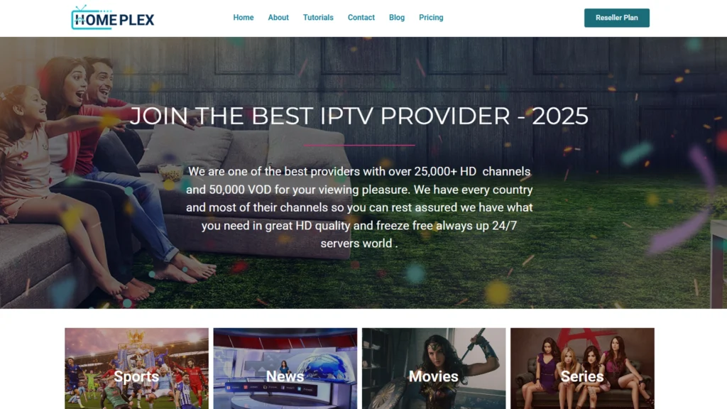 HomePlex IPTV