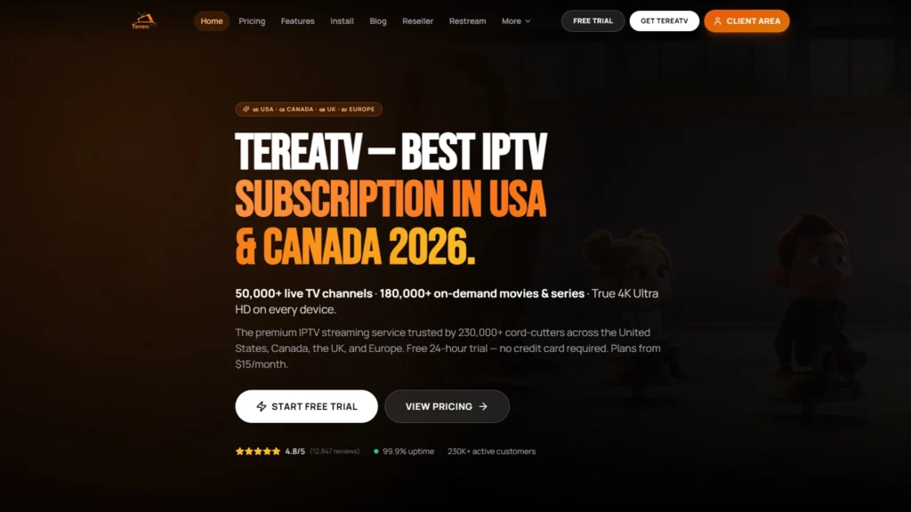 TereaTv Home Page