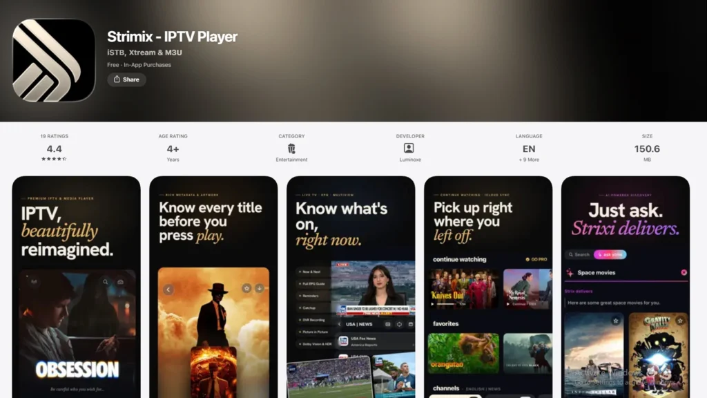 Strimix IPTV Player
