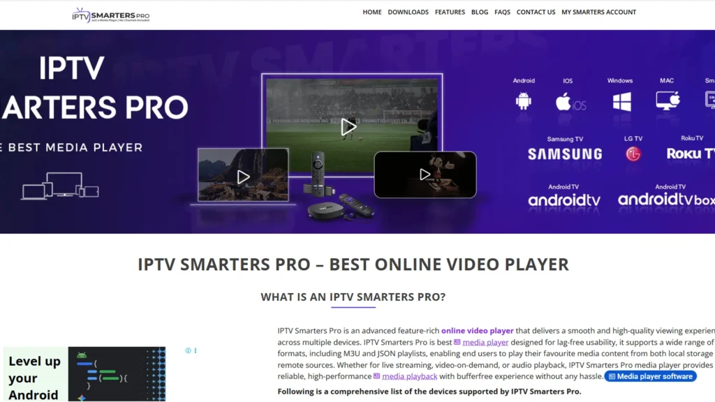 IPTV Smarters Pro