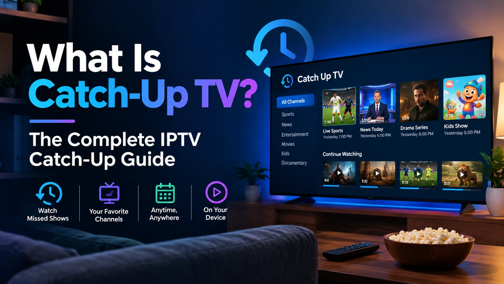 What Is Catch-Up TV The Complete IPTV Catch-Up Guide
