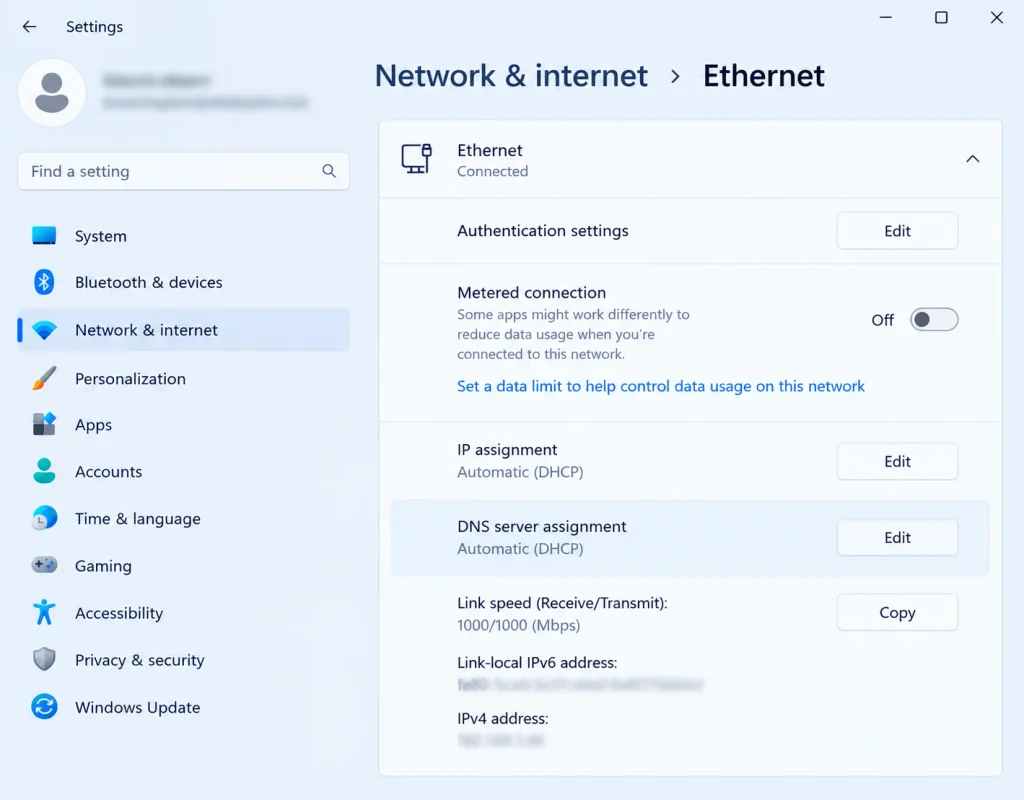DNS Server Changing